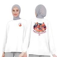 HITAM PUTIH Palestine Women's T-shirt Distro Tshirt Korean Style Girls' Clothes Black and White AA90