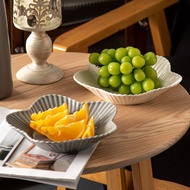G GG Dining Kitchen G3 P1 Origami Fruit Plate High-value Salad Plate Exquisite Living Room Candy Sna