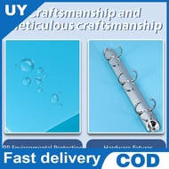 1PCS A4 Perforated Folder Candy-Colored Transparent O-shaped 2-hole, 3-hole, 4-hole Waterproof File 