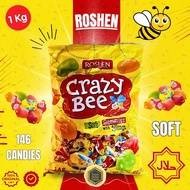 ROSHEN CRAZY BER FRUITY GUMMY BEE CRAZY BEE FRUITY GUMMY Chocolate Food Snacks Candy Sweet roshen