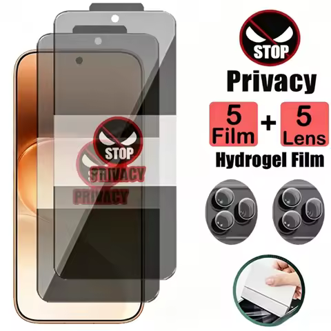 10IN1 Privacy Anti Spy Peeping Hydrogel Film for Honor 600 Pro Screen Unlock Protective Film for Hon