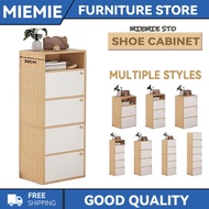 Shoe Cabinet Corner Wooden Vertical Shoe Rack Living Room Dustproof Storage Cabinet Shoe Cabinet 2022