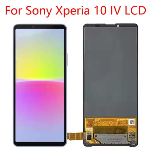6.0" ALMOLED For Sony Xperia 10 IV LCD Display Touch Screen Digitizer Assembly X10 IV XQ-CC54 Touch 