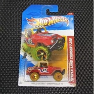 MERAH HOTWHEELS TOYOTA LAND CRUISER FJ40 RED BROWN THRILL RACERS SWAMP RALLY 12