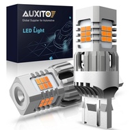 AUXITO Amber 7444/7440 LED Front Turn Signal Light Bulbs No Hyper Flash Canbus
