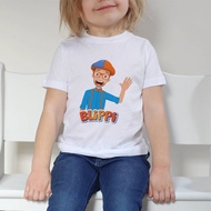 Blippi Cartoon short sleeve children's t-shirt - cute blippi children's clothes