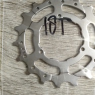 Sprocket Gear 18 T / Cog 18T folding bicycle Gear - Can be used for Sprocket 9 10 11 Speed