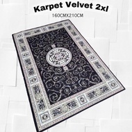 Home Deco Carpet Material Velvet /Anti Debu 3D saiz XXL exclusive Raya