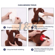 Car-tissue- hanging monkey doll tissue holder / car hanging tissue holder - car-tissue-place