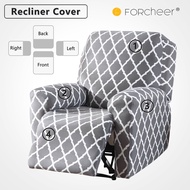 Printed Recliner Sofa Cover New Single Double Elastic Electric Sofa Cover Electric Massage Chair Cover Machine Washable