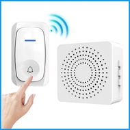 Plug In Doorbell Wireless Wireless Door Bell Easy Mounting Water Resistant 38 Chimes Adjustable Volume Plug In hjusg
