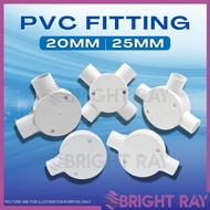 PVC Conduit Electrical Wire Connector PVC Pipe Wayar Pipe Connector Paip PVC Accesories Box Connecto