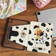 case iPad Air5 Air6 11 Gen9 ที่ใส่ปากกา TWINKLE TWINKLE Puppy เคสiPadหมุน 360° Gen11 Gen10