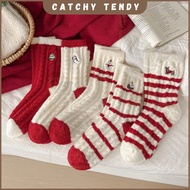 Christmas Socks High Socks Christmas Gift Xmas Gift Women Socks Winter Socks 圣诞袜子 (ABSK-019)