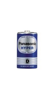 Panasonic D型 大電芯 LR20 1.5V  Hyper 碳性電池 電芯 2粒收縮裝 x 12排 24粒 盒裝