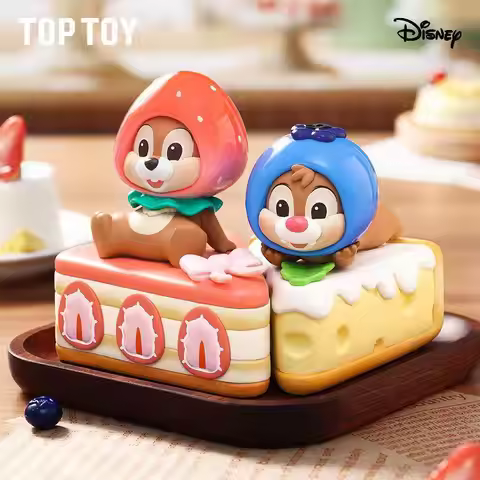 Toptoy Chip 'N' Dale Blind Box Dessert Adventure Series Collectible Figurine Desktop Ornament Birthd