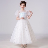 Kid Ball Gown Baby Girl Birthday Party Christmas Dresses Children Girl Party Dresses Flower Comunion