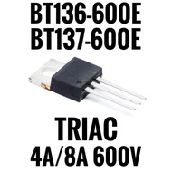 BT136-600E BT137-600E 4A 8A 600V Triac TO-220