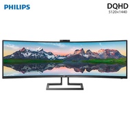 Philips 5K Curved Display 49 Inch 499P9H1 Ultra Wide Band Fish Screen Ultra 2K 4K Computer Screen 43