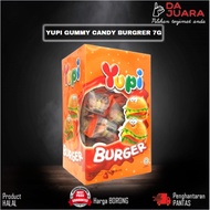 YUPI GUMMY CANDY BURGER 4 FLAVOR 7G