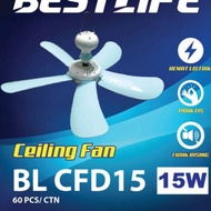 Mini Ceiling Fan . Hanging Fan lagit lagit fan. Propeller fan 15watt 5 blades. mk 950 25w 5 blades