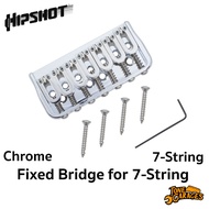 Hipshot Fixed Bridge 7-String 7-String Guitar Strings Color Chrome