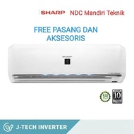 Ac Sharp 1Pk Ah Xp10Uhy Inverter Plasmacluster Plus Free Aksesoris