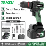 TANZU 21V Brushless Cordless Drill Impact Drill Screw Driver TZ-Z-80