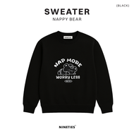 Nineties Design : Bear Collection Sweater เสื้อสเวตเตอร์ รุ่น Nappy Bear