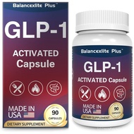 GLP-1 Supplement Support, GLP Activated Natural Formula, GLP-1 metabolic Supplement,Curb Cravings & 
