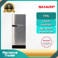 【FREE SHIPPING】SHARP 170L i-Huggy Series Refrigerator SJ189MS PETI SEJUK