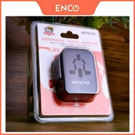 ENCO ADAPTOR (308T BLACK) 2USB+2TYPE C TRAVEL ADAPTOR/USB TYPE C/FAST CHARGING Accessories Phone Ada