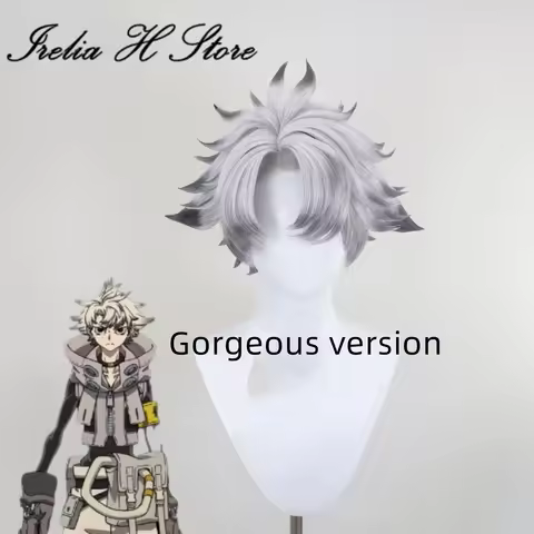 Irelia H Store ‌Rudo from GACHI AKUTA Rudo's wig cosplay wig pre styled wig
