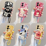 Casing VIVO V25 V25E Anime style anti fall Soft silicone Phone casing