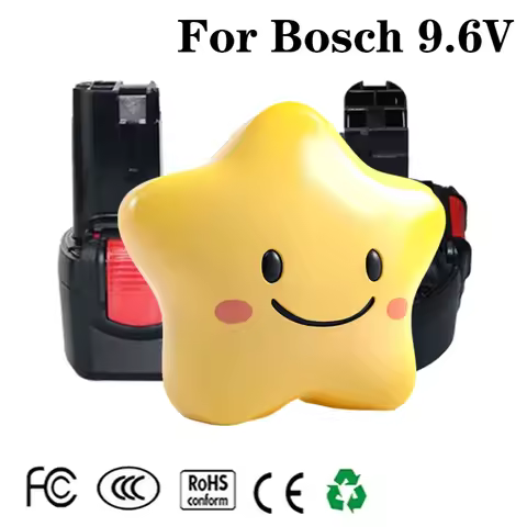 For Bosch 9.6V 4800mAh Replace NI-CD Screwdriver Electric Tool Rechargeable Battery Model PSR 960 BH