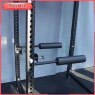 [pugwsl] Multi Function Training Device Bulgarian Split Squat Rack Roller Pad Steel Foam Support for