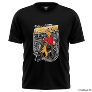 [100% Cotton] 125zr tshirt / jersey | Tshirt 125z Yamaha motorcycle | Malaysia Rider