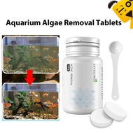 MOLUMO Aquarium Algae Removal Tablets Aquarium Algae Cleaning Fish Tanks Moss Remover Reduce and Con