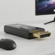 High-Res 4K DisplayPort to HDMI Adapter for Laptop & Projector