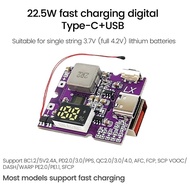 22.5W Power Bank Bidirectional Fast Charging Mobile Power Module Circuit Board Diy Motherboard Nesti