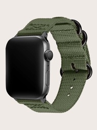 Correa de reloj compatible con Apple Watch simple nailon
