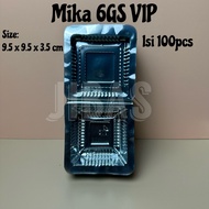 VIP Clear Plastic Mica 6GS 100pcs Mika 6GS Gabin Bolu Cake 100pcs