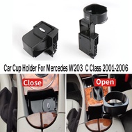 (BGOP) Car Cup Holder Vehicle Beverage Bottle Holder Center Console Armrest Cup Holder for W203 C Cl