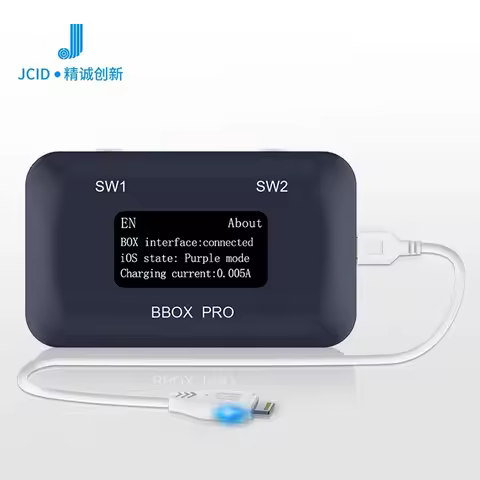 JC B-BOX C3 Pro DFU Box Window DCSD Cable for IOS A7-A11 One Key Purple Mode For IPhone & IPad Modif