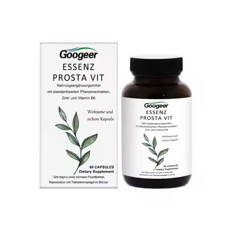 Googeer Men's Prosta Vit Essenz Capsules, Bladder & Urinary Tract Health Support with Zinc Vitamin B