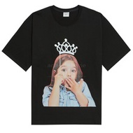 ADLV BABY FACE SHORT SLEEVE T-SHIRTBLACK TIARA