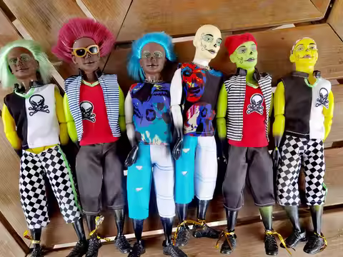 original High Quality Fasion Monster boyfriend Dolls Joint Movable Joint Movable Antique collection