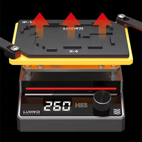 LUOWEI HS3 Pro Preheating Layering Platform For IP X -16promax PCB Layered Chips Cleaner Degumming H