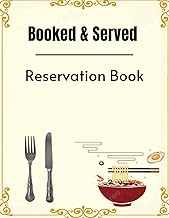 Restaurant Bookings Planner: A Comprehensive Reservation Logbook