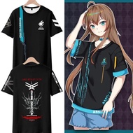 Anime Arknights 3D T Shirt Women Men Rhodes Island W Texas Amiya Nian Chen Lappland Exusiai Talulah 